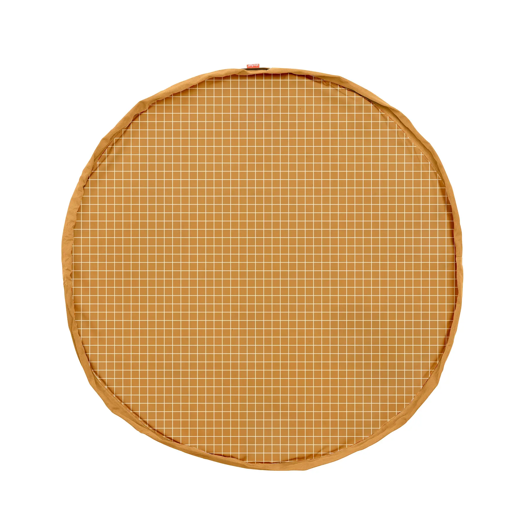 Spielteppich und Aufbewahrungstasche Play&Go Organic Mustard Grid