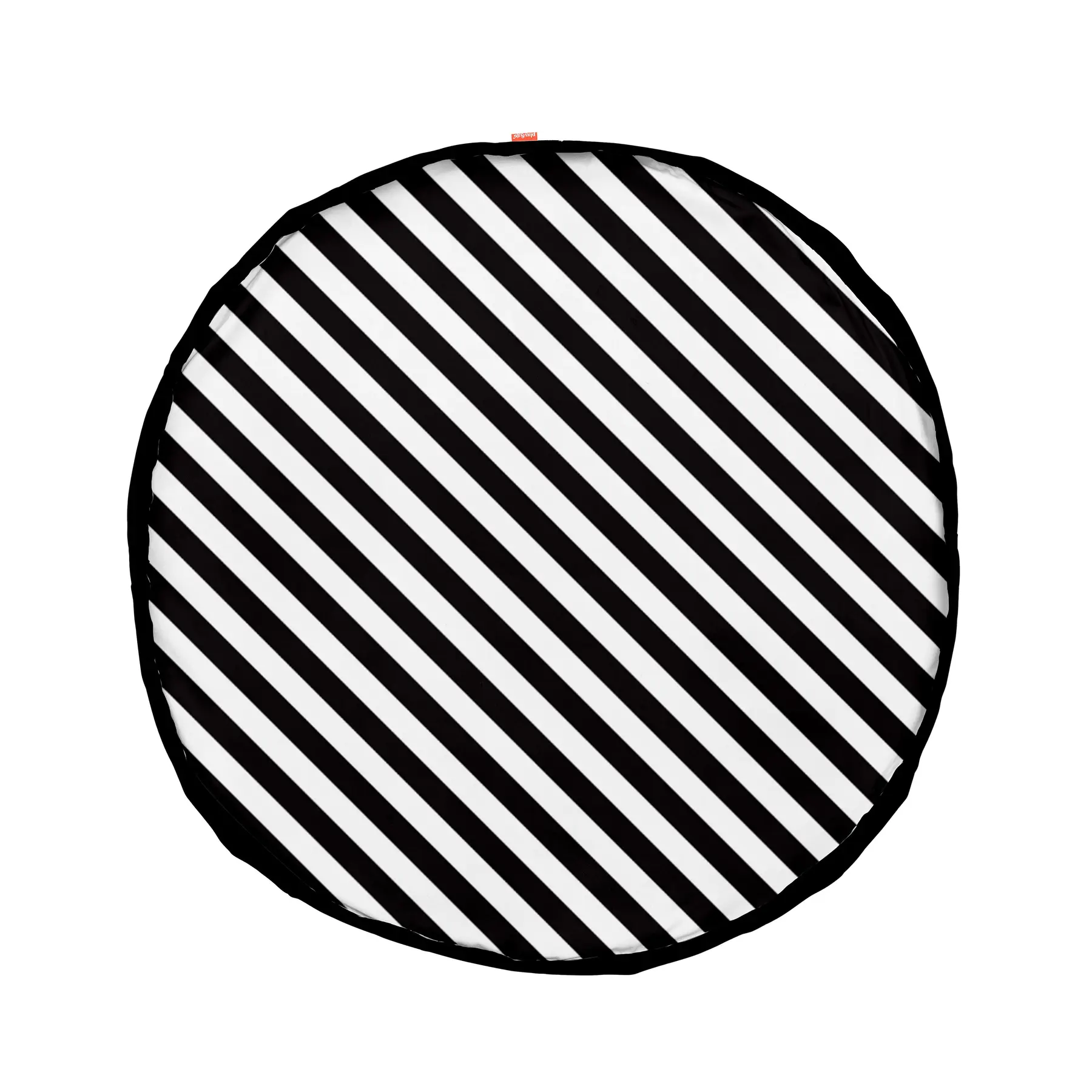 Spielteppich und Aufbewahrungstasche Play&Go Stripes Black