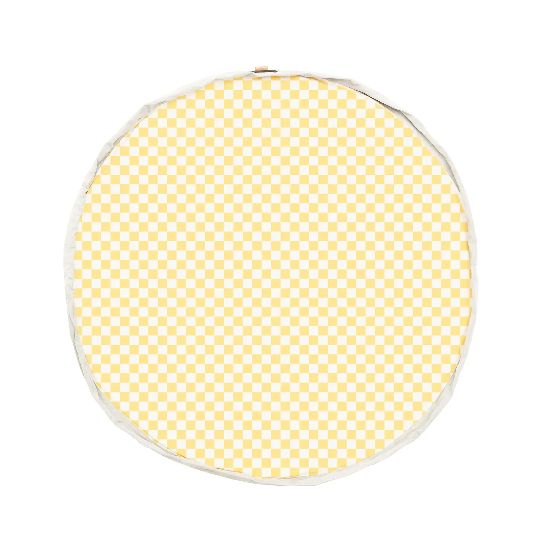 Speelkleed en opbergzak Play&Go Vichy Yellow