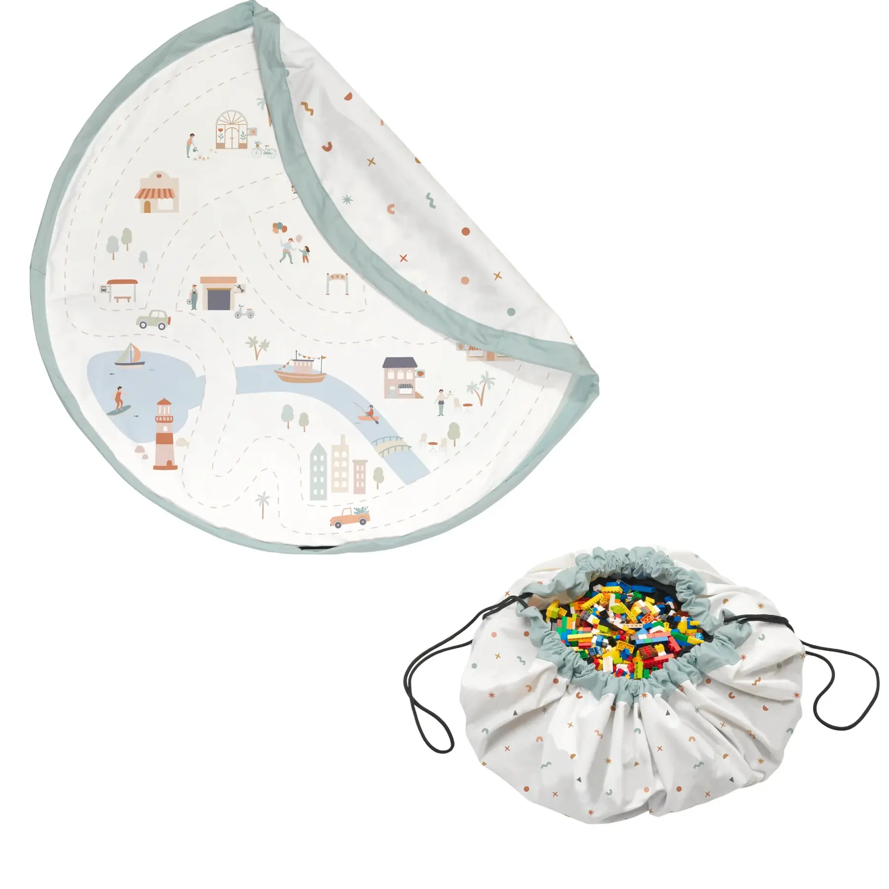 Speelkleed en opbergzak Play&Go Citymap