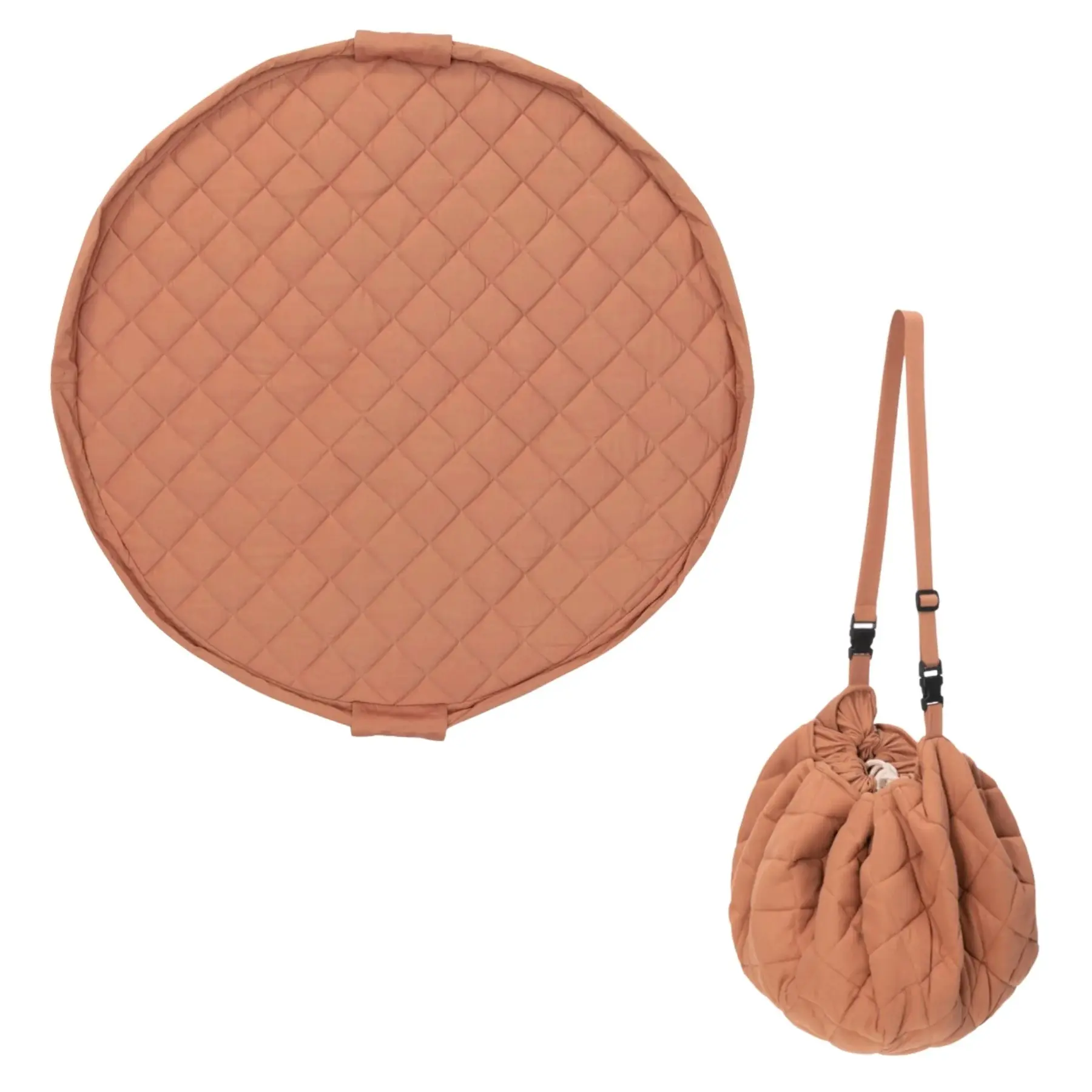 Spielmatte und Aufbewahrungstasche Play&Go Noomad - Tawny Brown