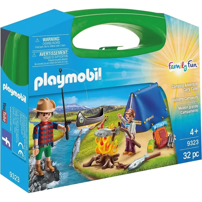 Simulation Spiel Valisette Camper Playmobil
