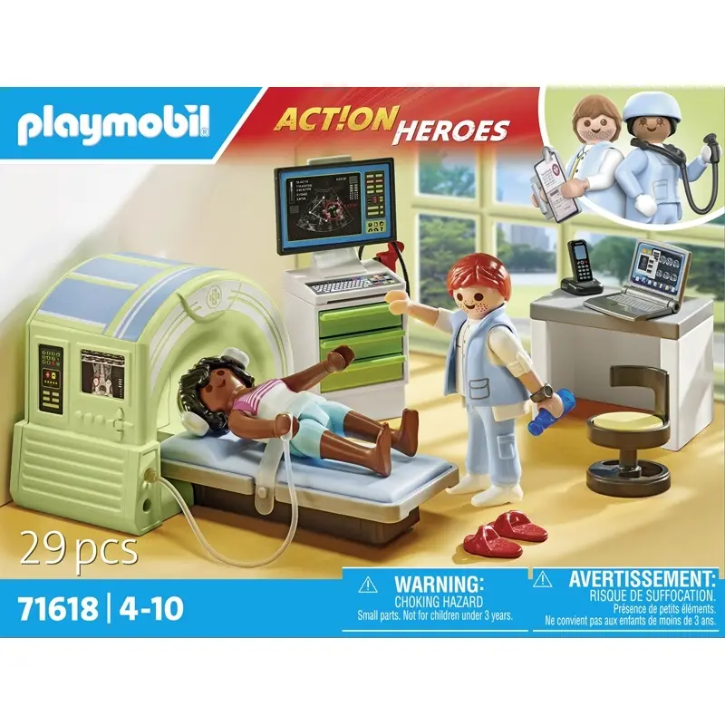 Medizinisches Scanner-Spielset mit Patientin Playmobil