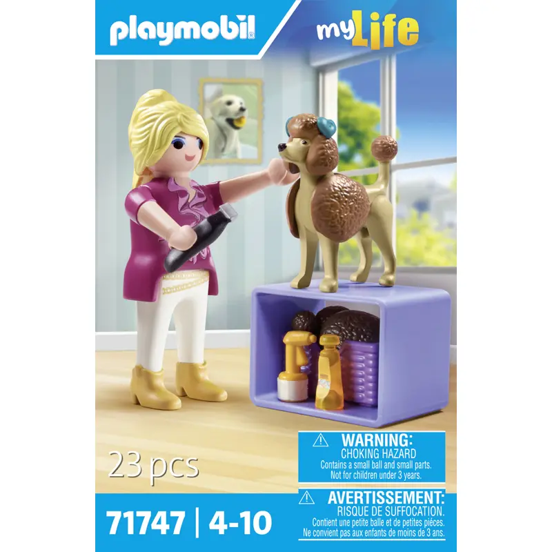Spiele der Fantasie Pudel Friseursalon Playmobil