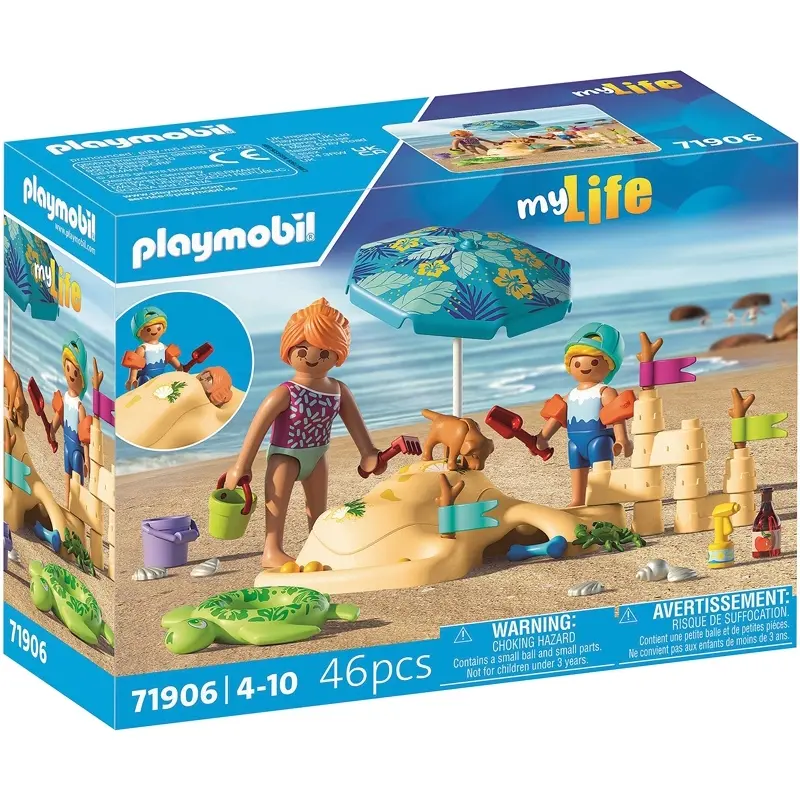 Familien-Strategiespiel Am Strand Playmobil