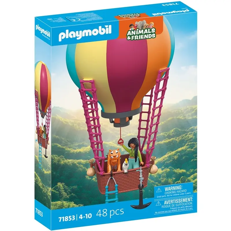 Reise mit dem Heißluftballon Spielset Playmobil