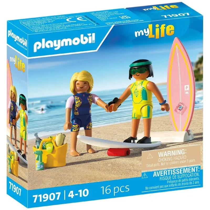 Simulationsspiel Surfkurs + 2 Simulationsspiele Playmobil