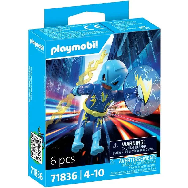 Spiel der Simulation Helden des Blitzes Playmobil