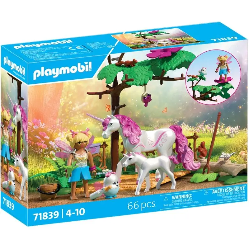 Magisches Einhorn-Stall Simulation Spiel Mama Fohlen Playmobil