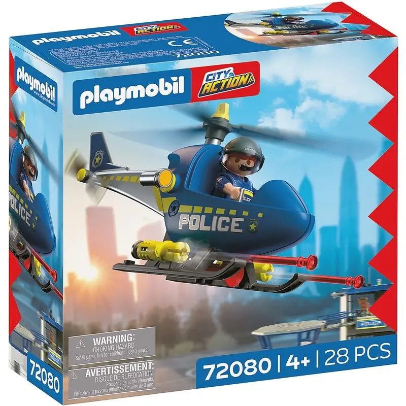Polizeihubschrauber Simulationsspiel Playmobil