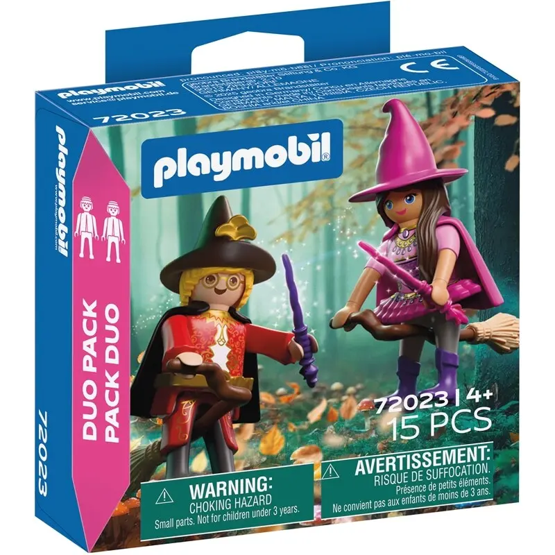 Duo Hexen und Zauberer Simulationsspiel Playmobil