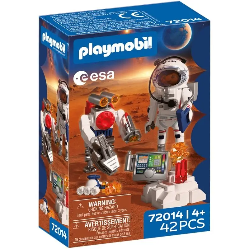 ESA Astronauten-Simulationsspiel und Roboter Playmobil