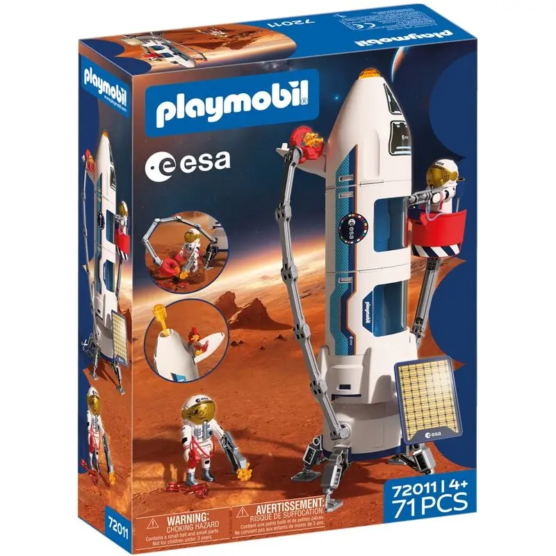 ESA Mars Exploration Rocket Simulation Game Playmobil