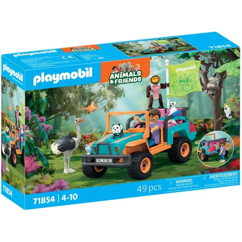 Farbiger Geländespiel-Simulator Playmobil