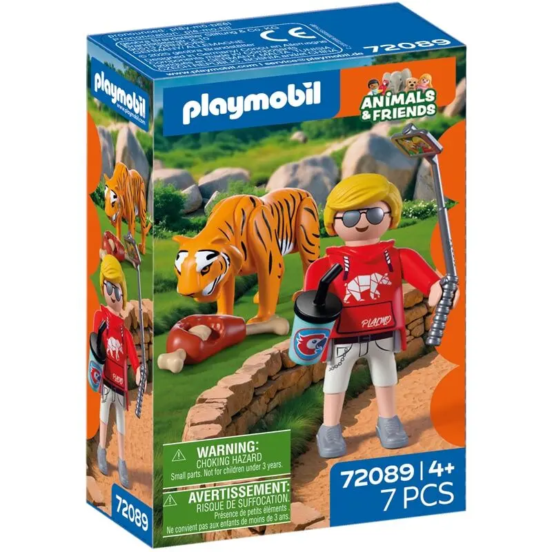 Zoo Tigere Spiel mit Besucher Playmobil
