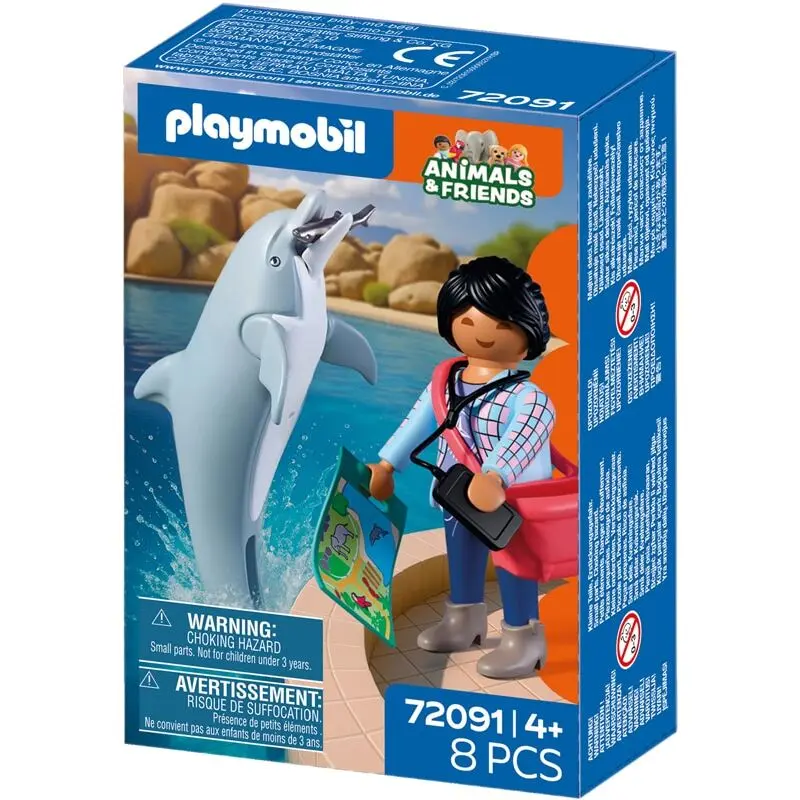 Zoo Simulator Spiel Delfin und Besucher Playmobil