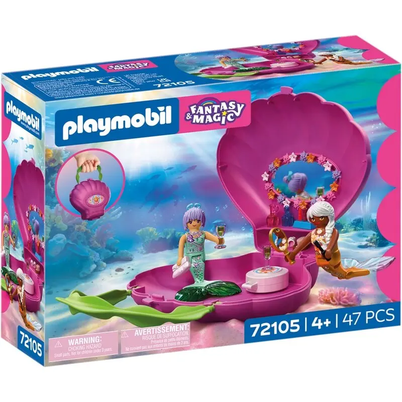 Simulationsspiel Muscheltasche Meerjungfrauen Playmobil