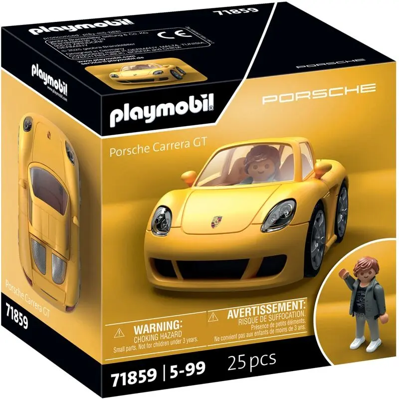 Carrera GT Porsche Fahrzeug-Simulationsspiel Playmobil
