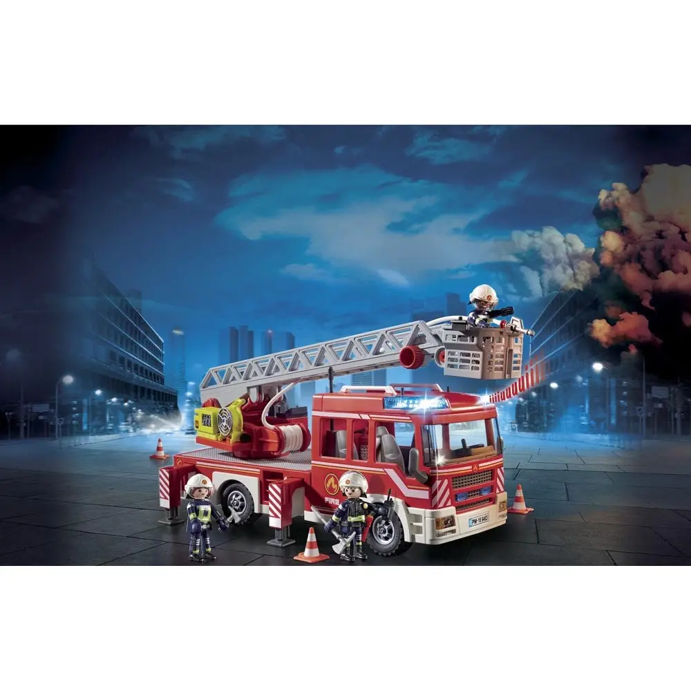 Feuerwehrauto + Leiter Playmobil