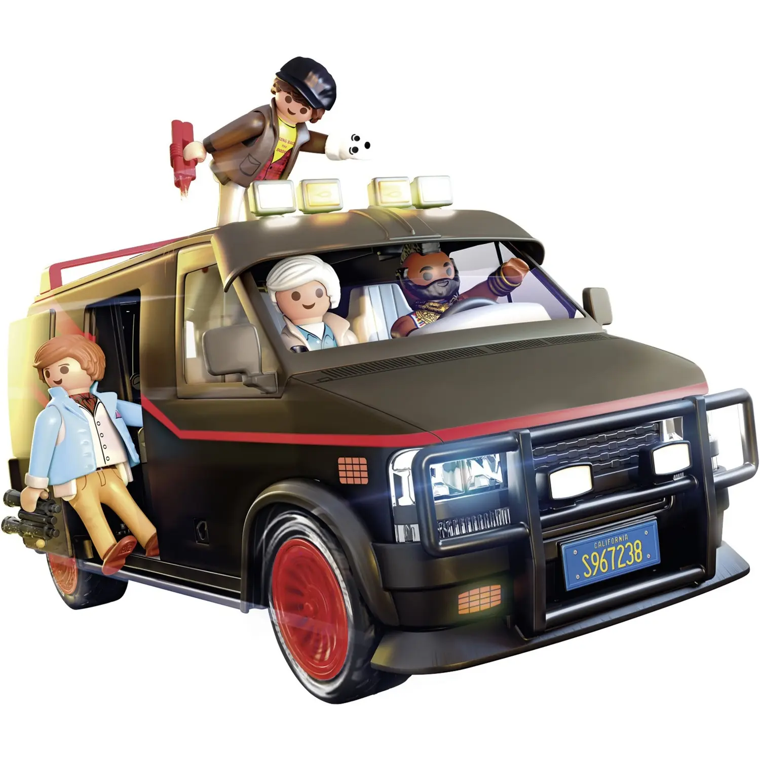 Konstruktionsspiele Lieferwagen Agency All Risk Playmobil