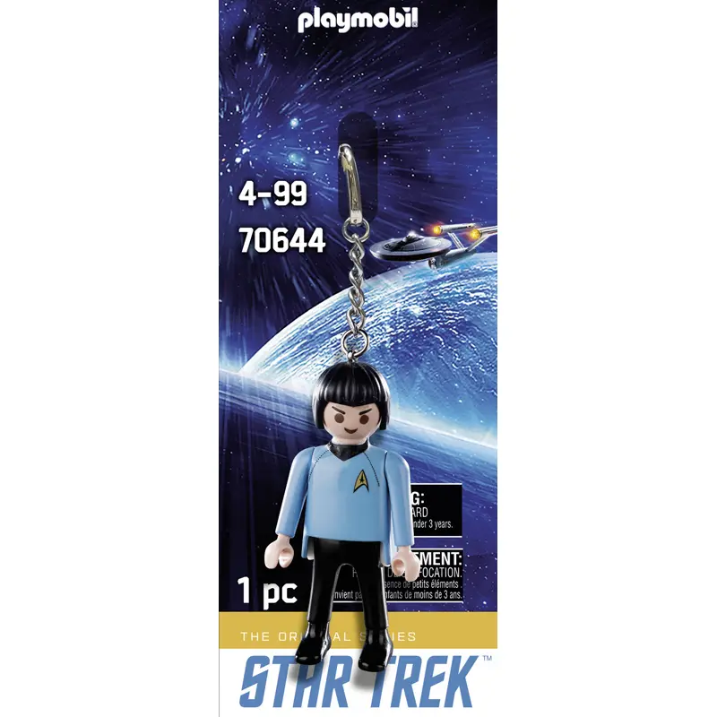 4008789706447 - Schlüsselanhänger Kind Playmobil Star Strek M Spock