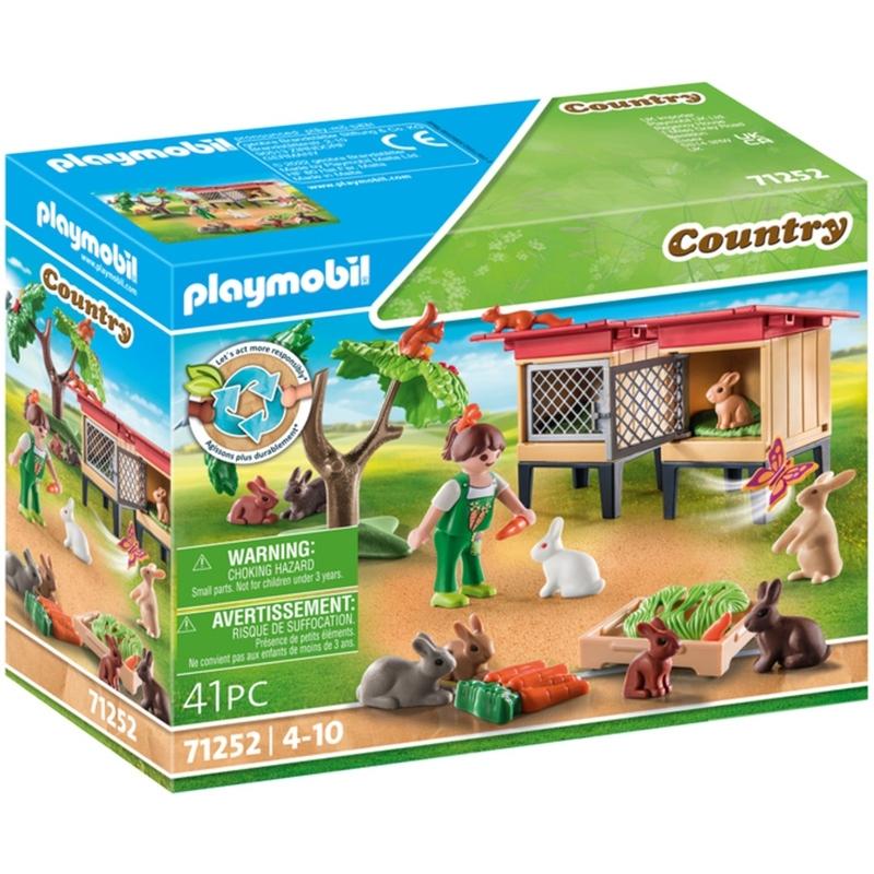 4008789712523 - Country 71252 Kaninchenstall Spielfiguren-Set 4008789712523 Playmobil