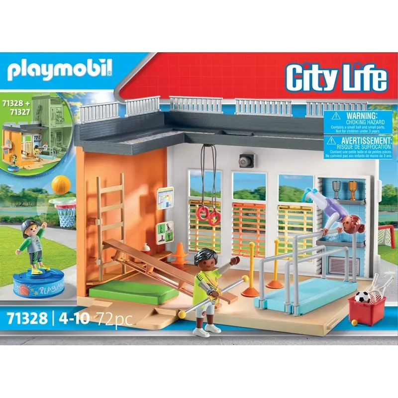 Konstruktionsspiele Sporthalle Playmobil