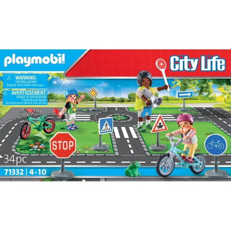 4008789713322 - City Life 71332 Fahrradparcours Spielfiguren-Set 40087897133