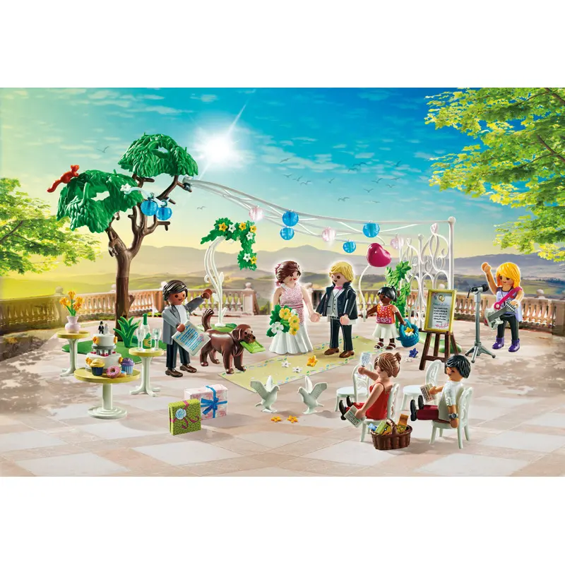 4008789713650 - Playmobil City Life - City Life Wedding Party Promo Pack - 71365