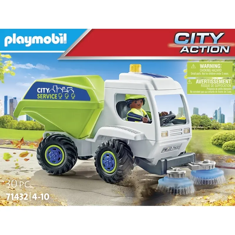 4008789714329 - Playmobil City Life - City Action Street Sweeper - 71432 4008789714329 - Playmobil City Life - City Action Street Sweeper - 71432