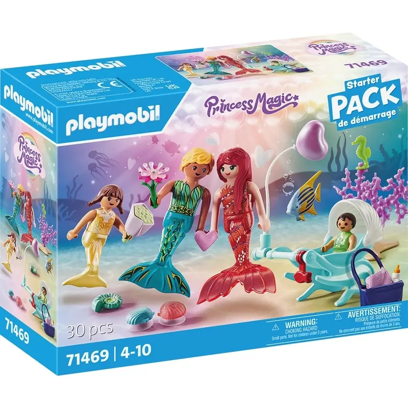 4008789714695 - 71469 Princess Magic Starter Pack Liebevolle Meerjungfrauenfamilie Konstruktionsspielzeug