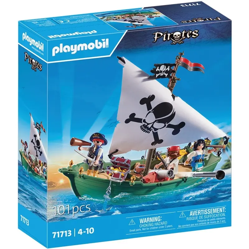 4008789717139 - Piratenboot Spielset für draußen Playmobil