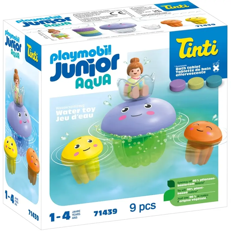 4008789714398 - 71439 Junior Aqua & Tinti Bunte Quallenfamilie Konstruktionsspielzeug