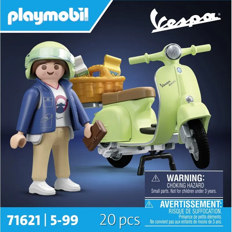 4008789716217 - 71621 1969 Vespa 150 Sprint Veloce hellgrün Konstruktionsspielzeug