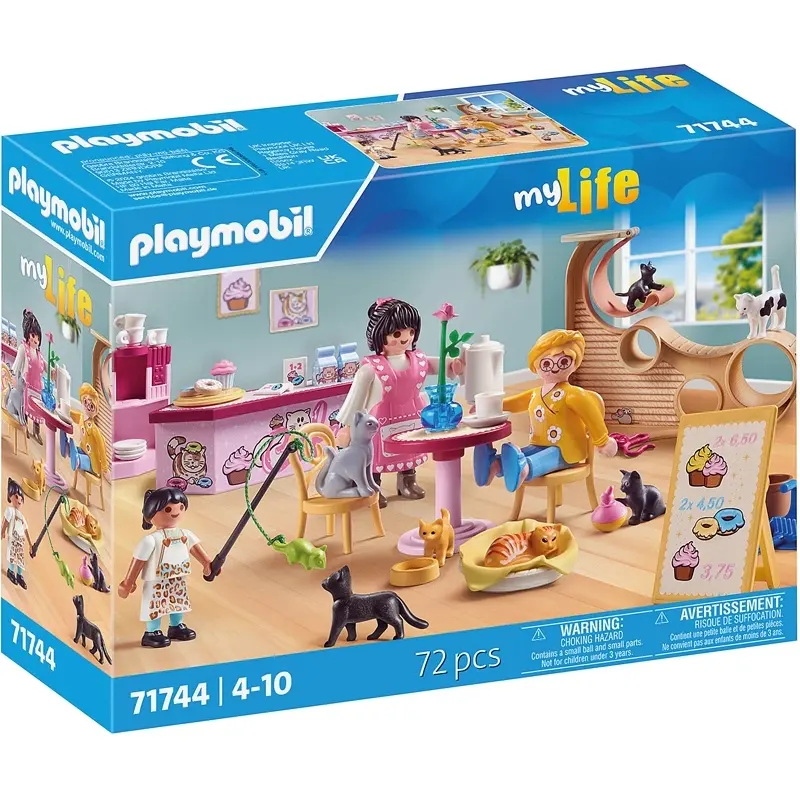 4008789717443 - Katzencafé-Spiel Playmobil