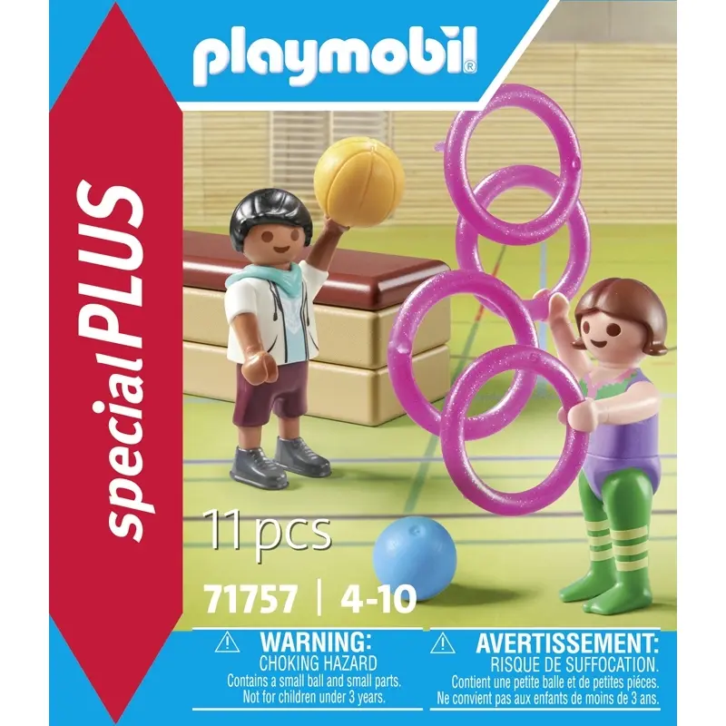 4008789717573 - Simulationspiele für 2 Kinder und Turnmaterial Playmobil