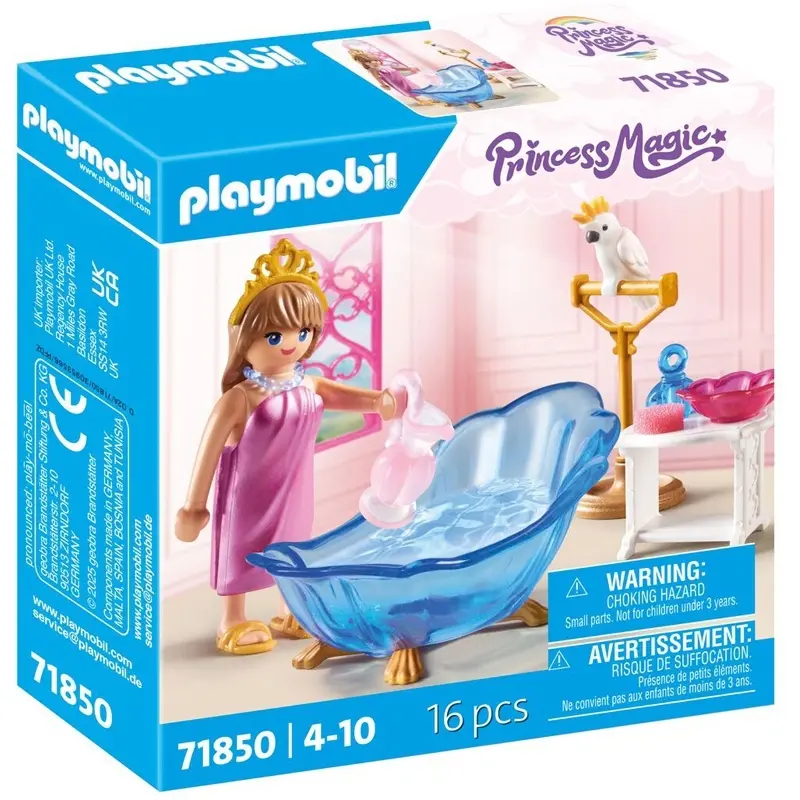 4008789718501 - Königliches Badezimmer-Simulationsspiel + Prinzen Playmobil