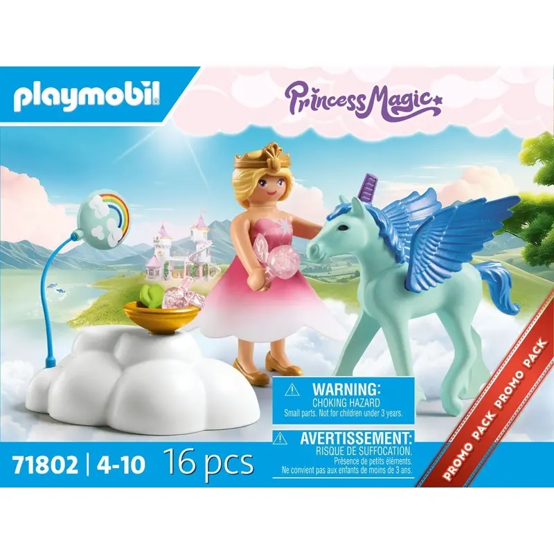4008789718020 - Prinzessin und Fohlen Simulation Spiel Flügel und Wolke Playmobil