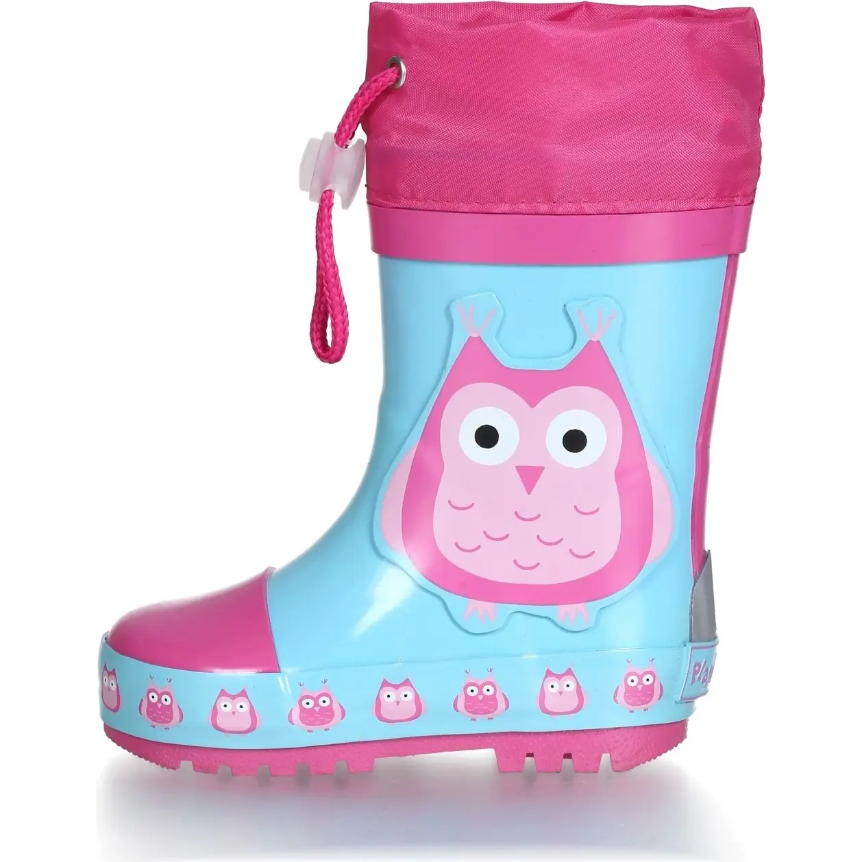 4010952462258 - Gummistiefel EULE blau-kombi Mädchen Kleinkinder 4010952462258 - Gummistiefel EULE blau-kombi Mädchen Kleinkinder