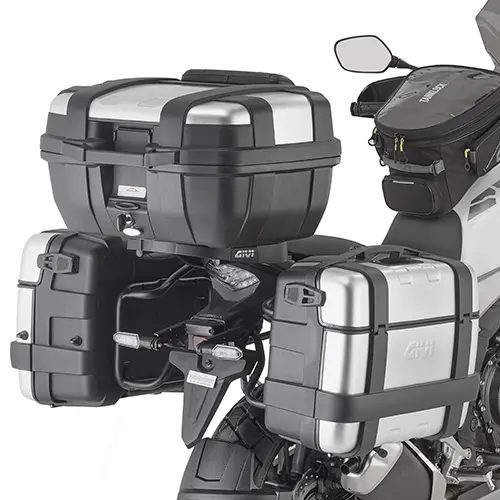 Motorrad-spezifischer Seitenkofferträger Givi Pl One Monokey Honda Cb 500 X (19 À 21)