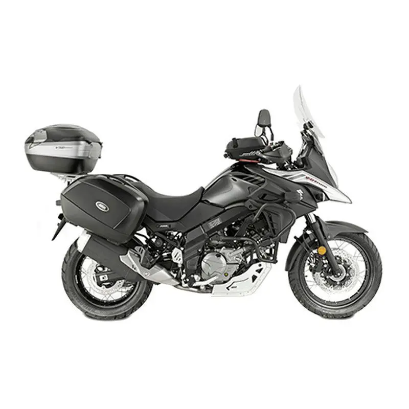 Motorrad-Seitenkofferhalter schnell Givi Monokey Suzuki Dl650 V-Strom (17 À 20)