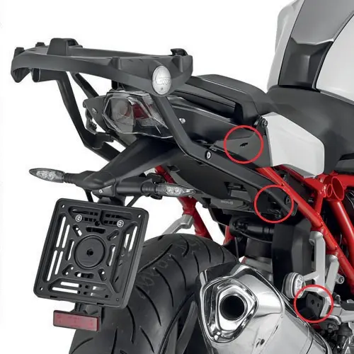 Motorrad-Seitenkofferhalter schnell Givi Monokey Side Bmw R 1200 R (15 À 18)