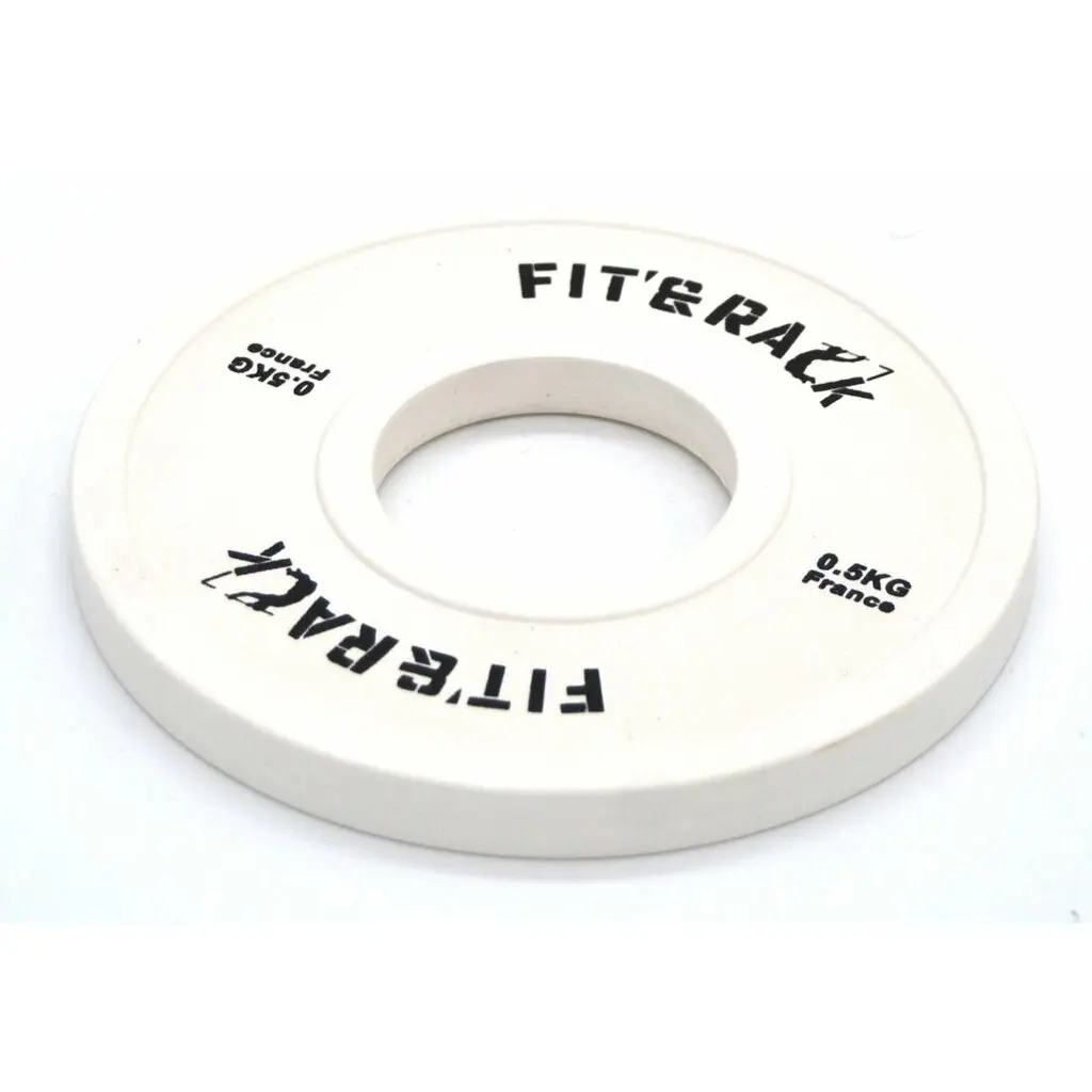 Zusätzliches Wettkampfgewicht Fit & Rack 0,5kg