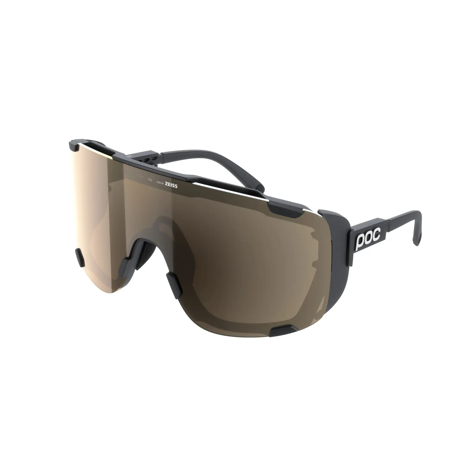 Poc Unisex Noir Glasses Devour Ultra