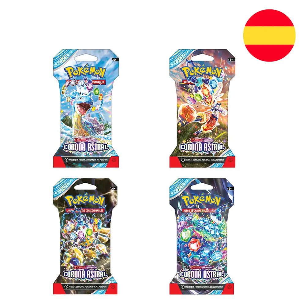 Spielkartenhülle Pokémon Spanish Pokemon Scarlet & Purple Astral Crown