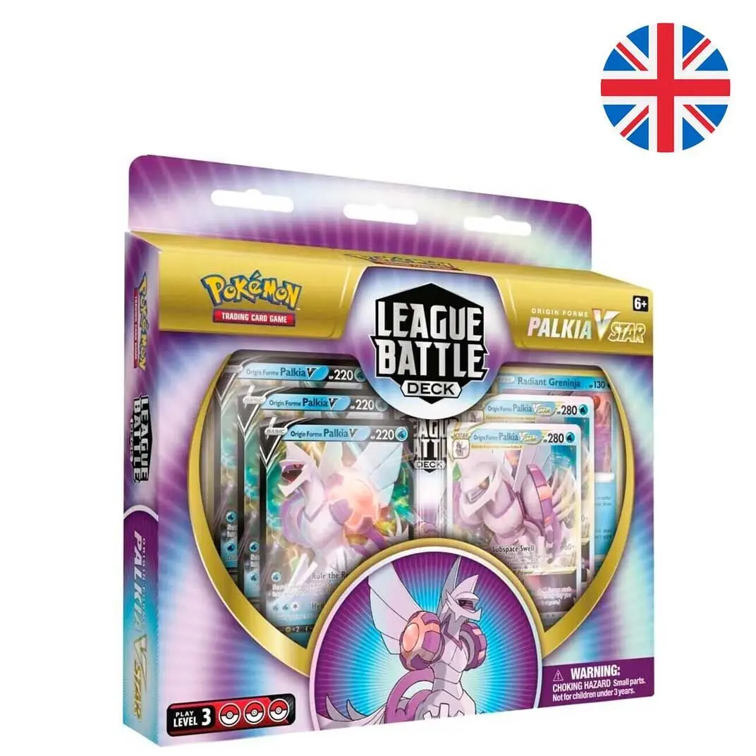 0820650852367 - Sammelkartenspiele Juego De Cartas English Pokemon Palkia Vstar League Battle