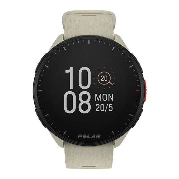 Polar Montre connectée Pacer Cloud, Noir, Taille S/L