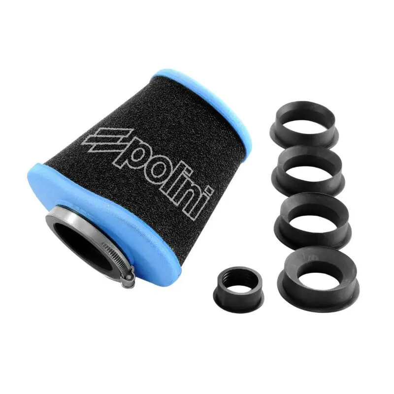 Luftfilter rechte Befestigung mit Adapter Polini Air Box Big Evolution Conique