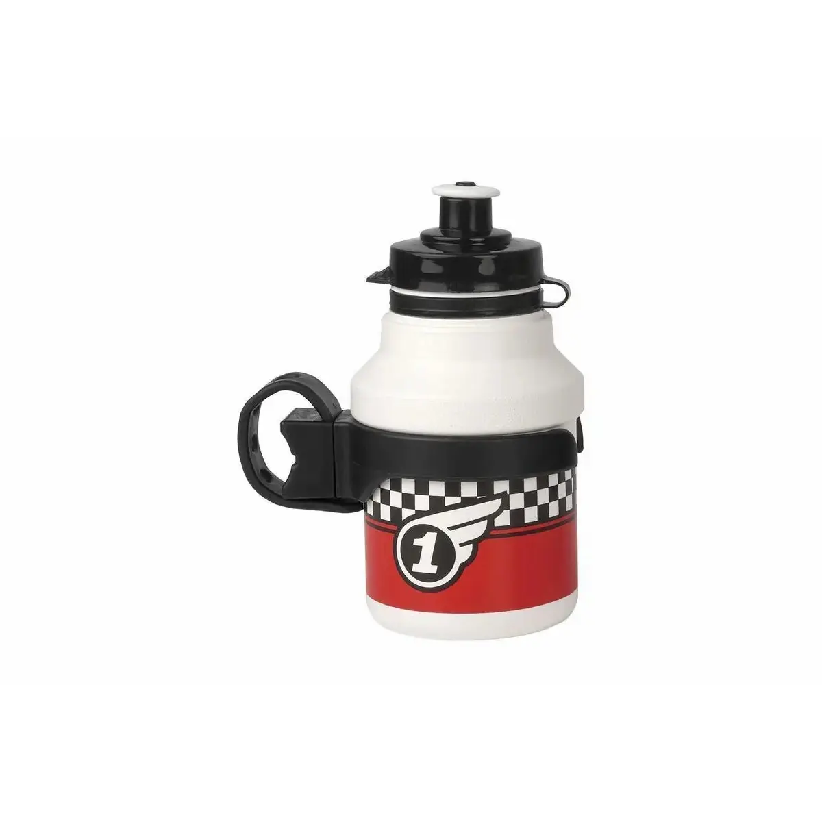 Velo Store - UK Bottle + bottle holder with clip-on cap Polisport Race | Extra 10% off with Subscription, Postage £16.79 to UK Fedex.