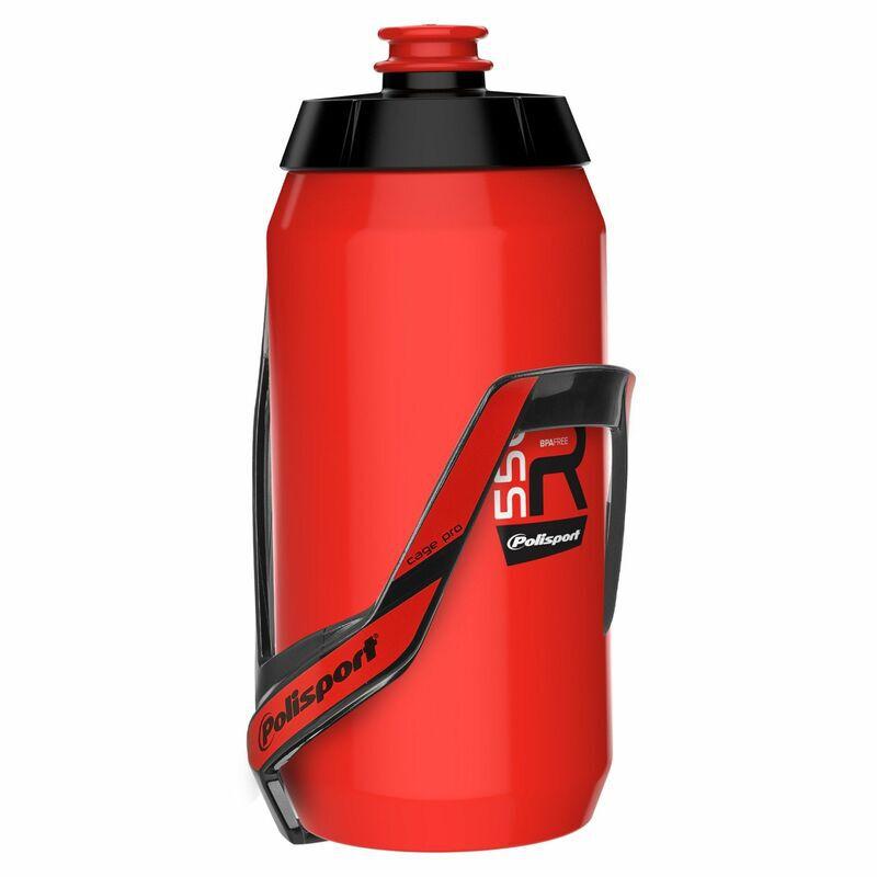 Velo Store - UK Water bottle holder kit pro + water bottle Polisport R550 | Extra 10% off with Subscription, Postage £16.79 to UK Fedex.